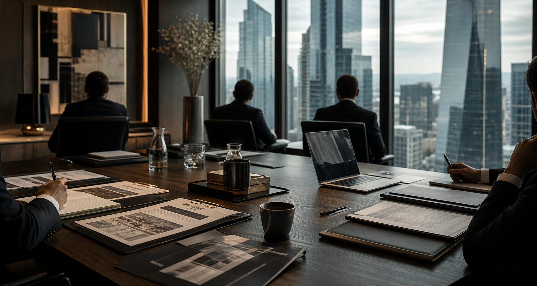 Private business consulting meeting